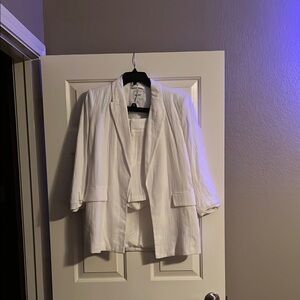 Nine West Set…White Blazer with matching shorts